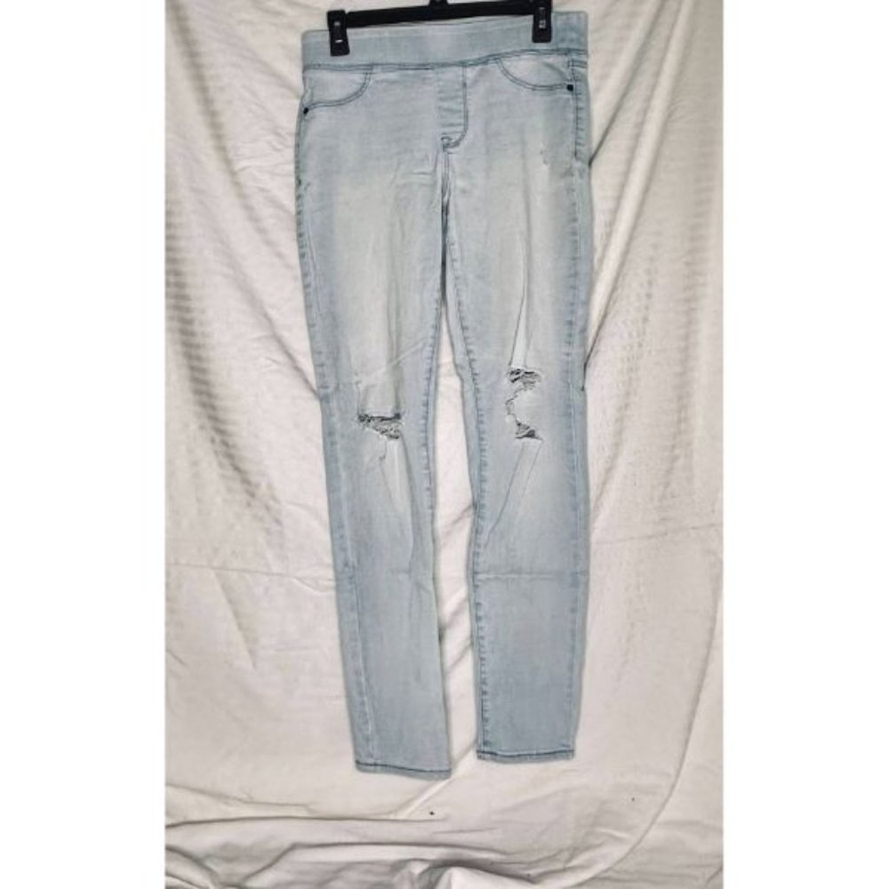 Old Navy Rockstar Jeggings Light Blue Ripped  Women's SIze 8